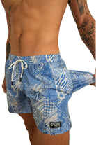 DENIM DAZE TRUNKS 5.5" & 7.5" STRETCH - Berry Beachy Swimwear