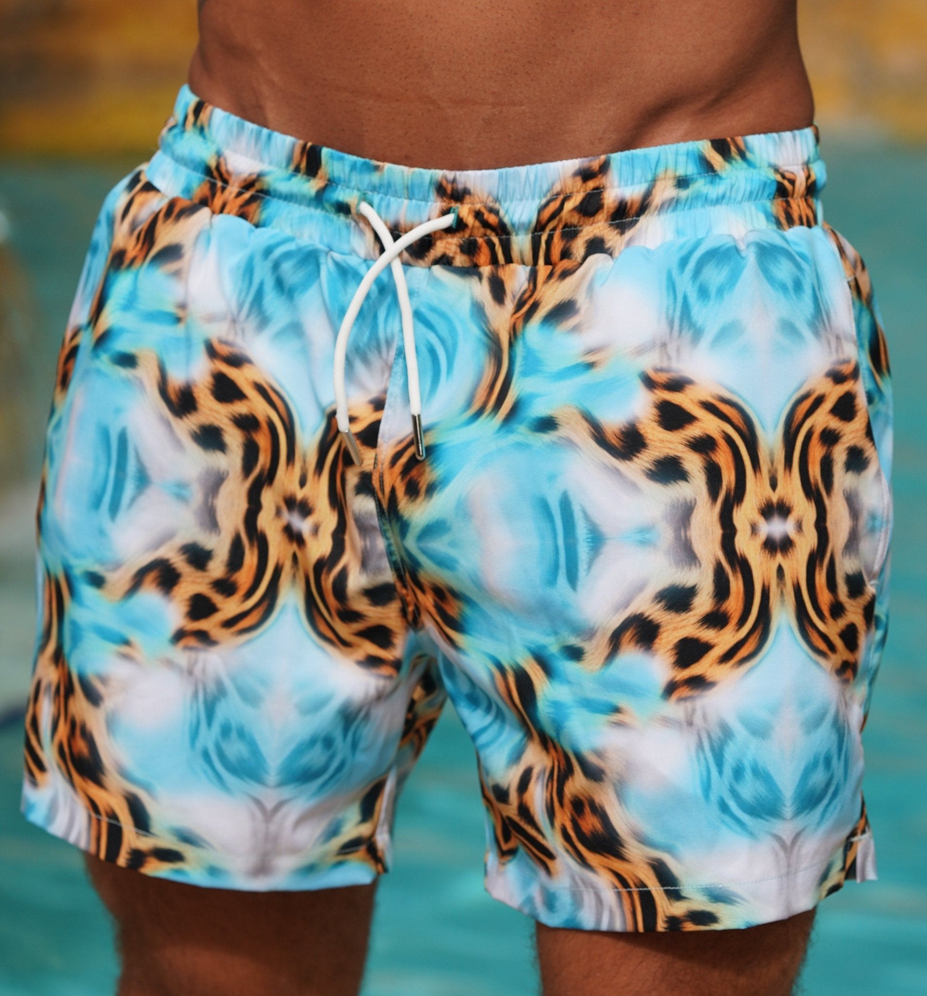 DREAMY MEN TRUNKS 5.5" & 7.5" STRETCH - Berry Beachy Swimwear