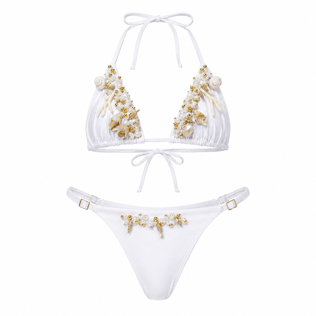 ESTRELLA DE SIRENA SET- PERLA BLANCA - Berry Beachy Swimwear