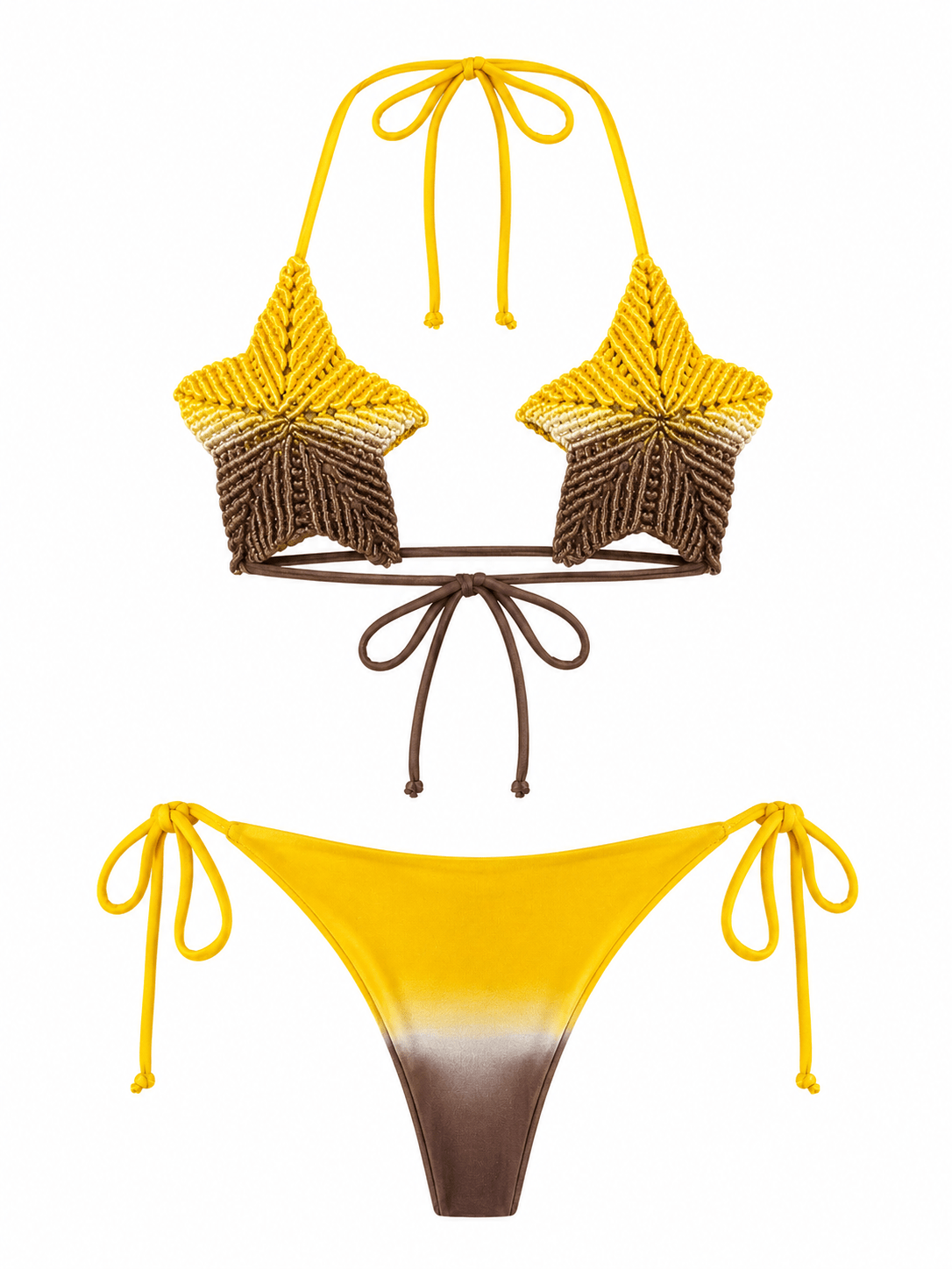 ESTRELLA DEL MAR SET- ARENA DORADA - Berry Beachy Swimwear