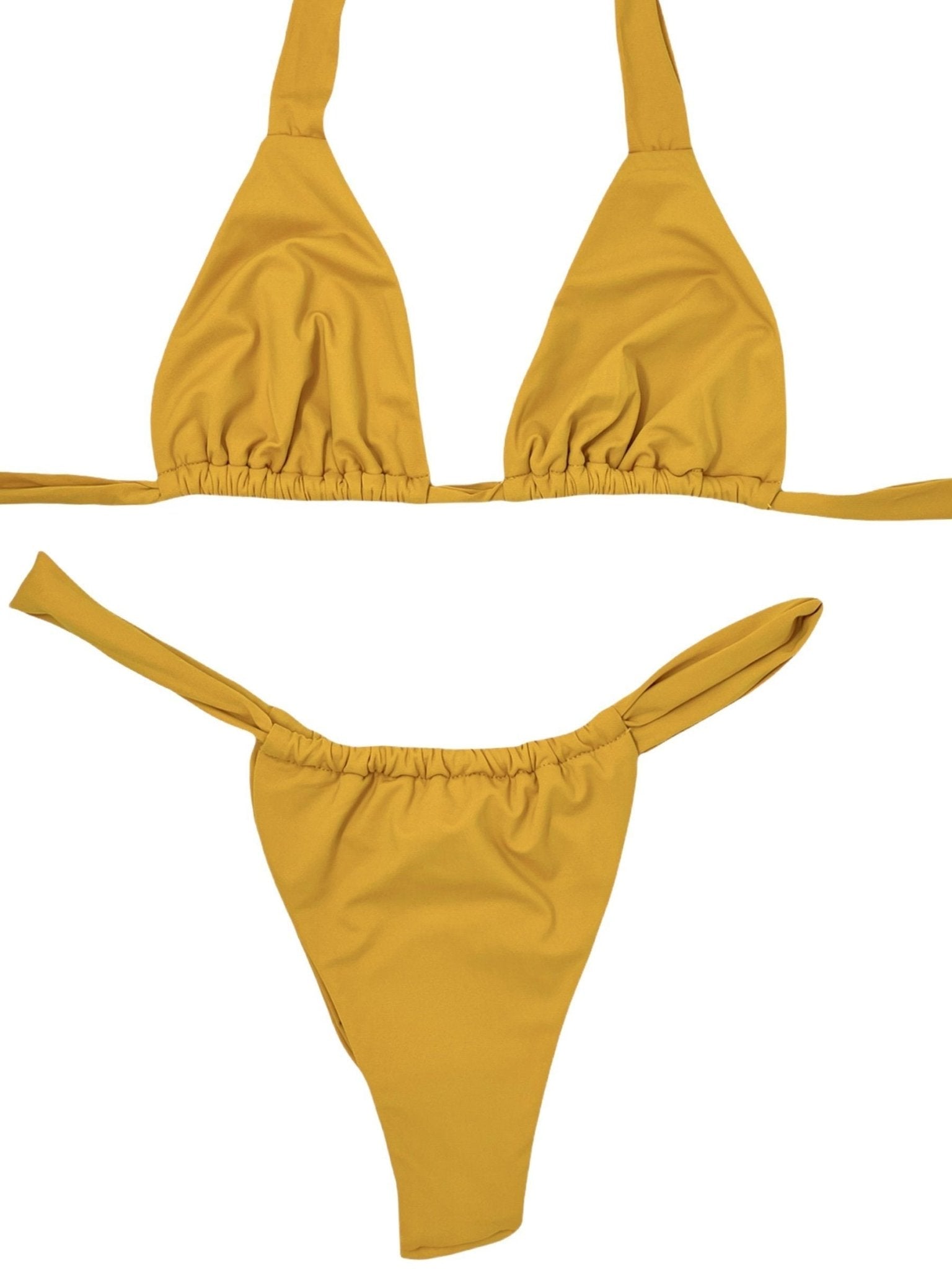 HARVEST SLIDE BOTTOM - BUTTERSCOTCH - Berry Beachy Swimwear