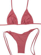 HARVEST TRIANGLE TOP - ROSE - Berry Beachy Swimwear