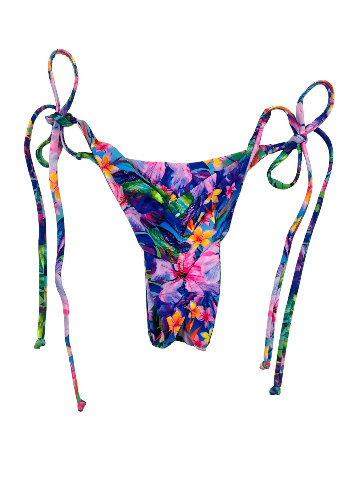 TROPICANA BLISS CHEEKY SCRUNCH BOTTOM - Berry Beachy Swimwear
