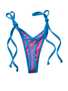 TULUM NEON V CUT BOTTOM-COTTON CANDY - Berry Beachy Swimwear