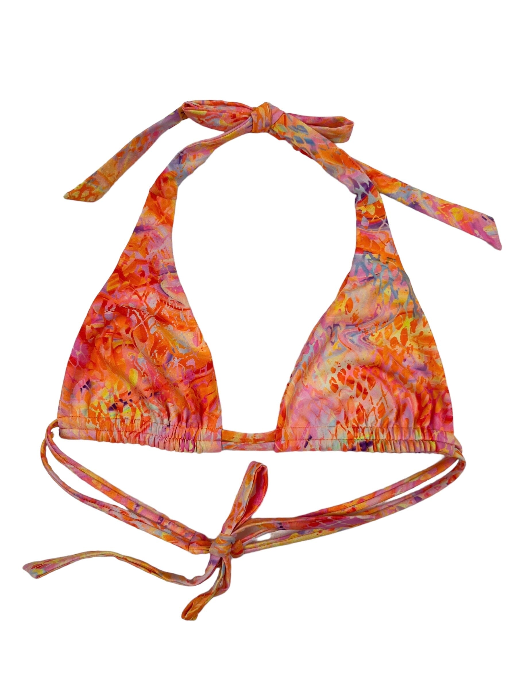 WANDERER HALTER TOP - Berry Beachy Swimwear