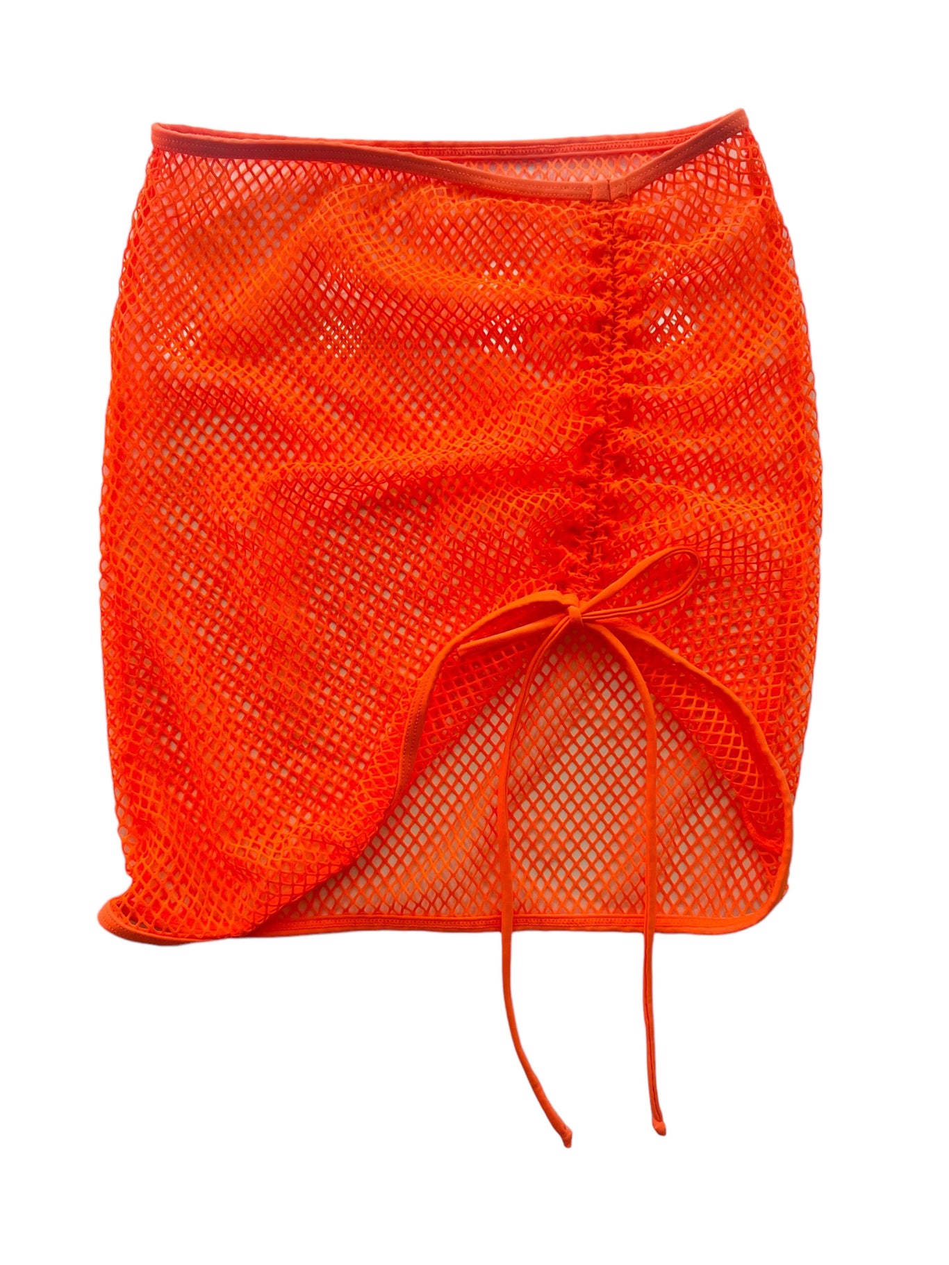 TULUM NEON SKIRT-NEON ORANGE - Berry Beachy Swimwear