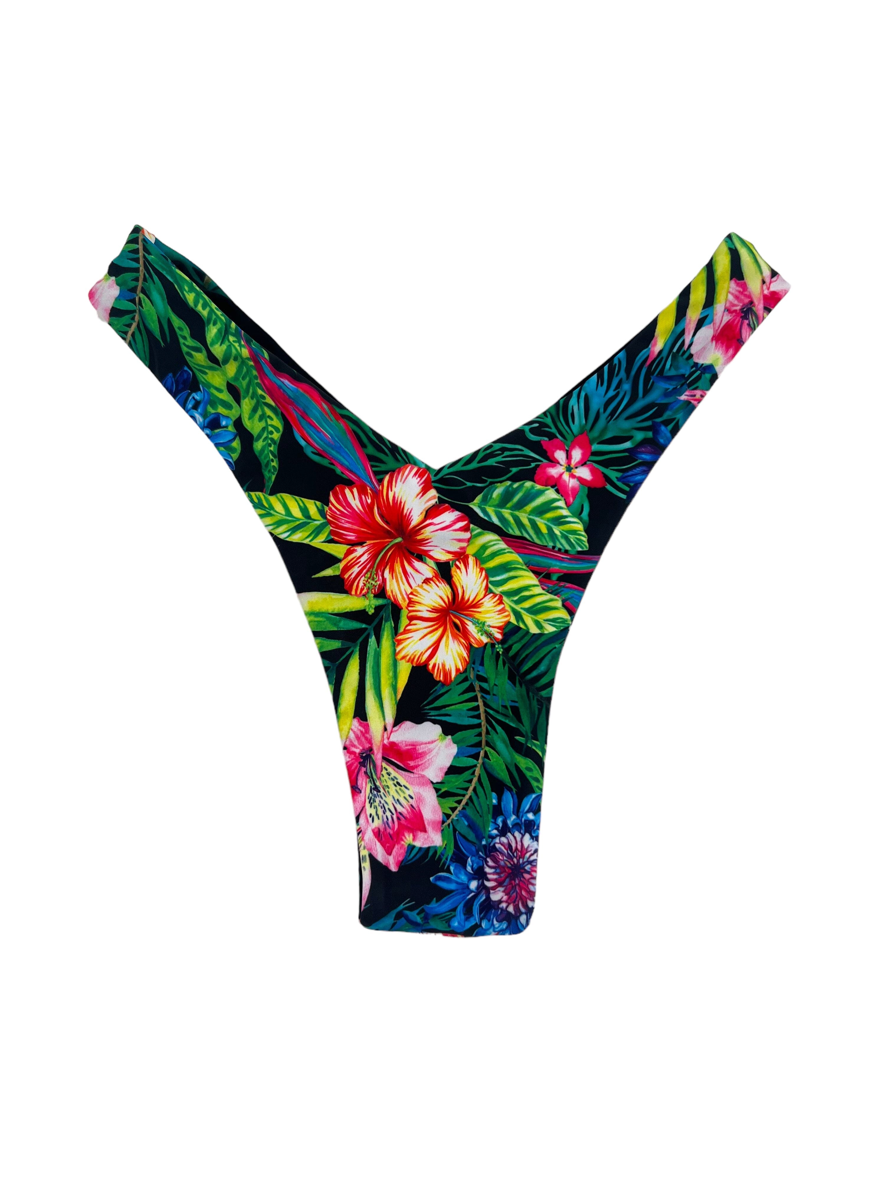 MAUI Y CUT BOTTOM - Berry Beachy Swimwear