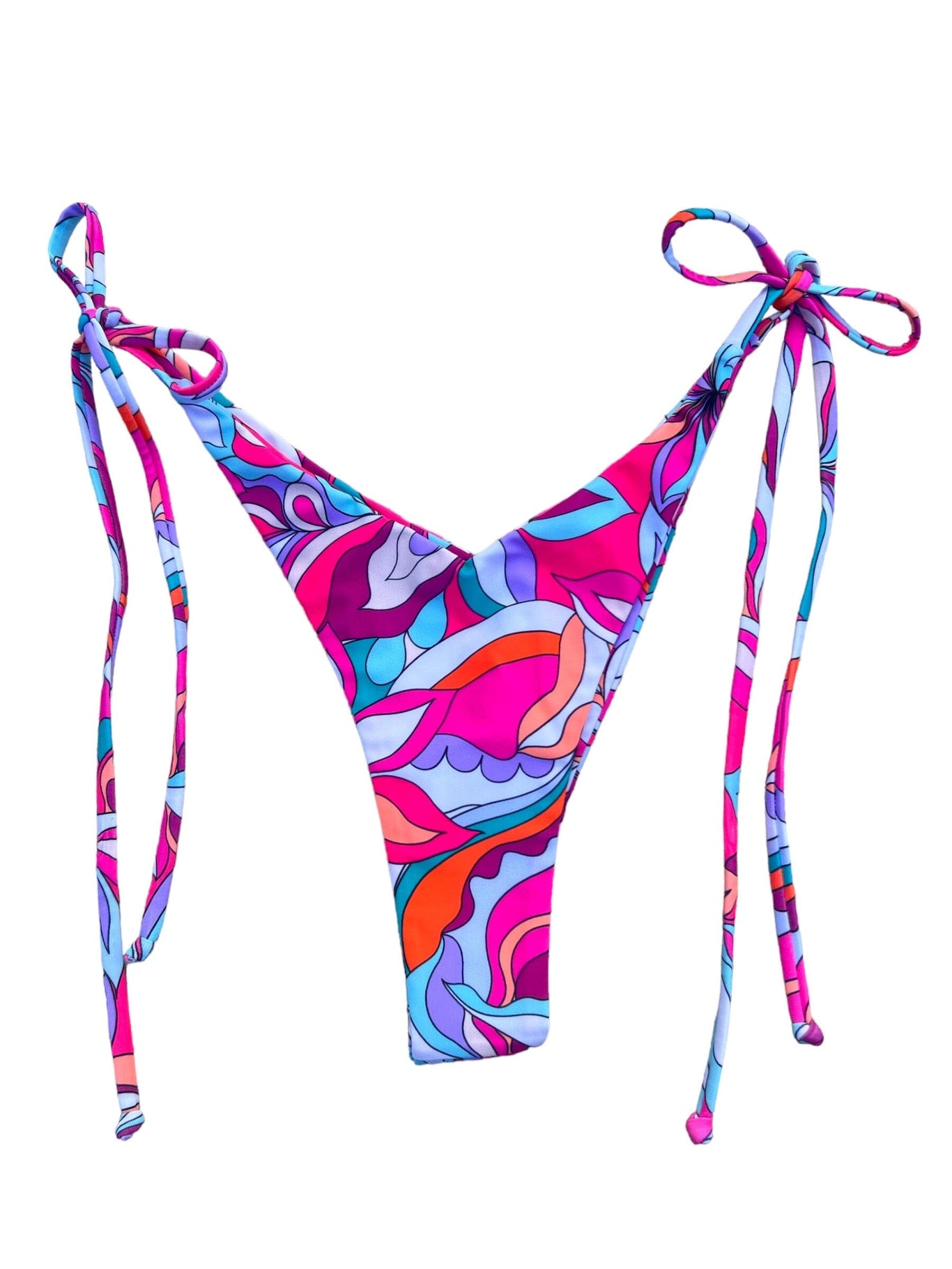COSMO V CUT BOTTOM - Berry Beachy Swimwear