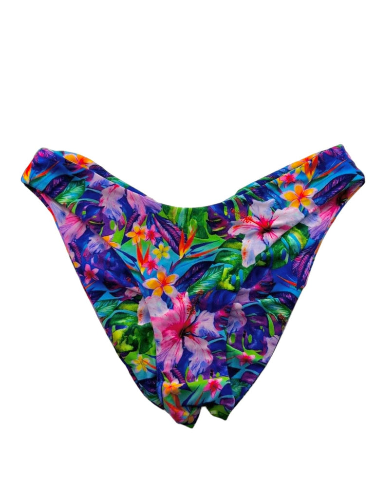 TROPICANA BLISS MODERATE CHEEKY BOTTOM - Berry Beachy Swimwear