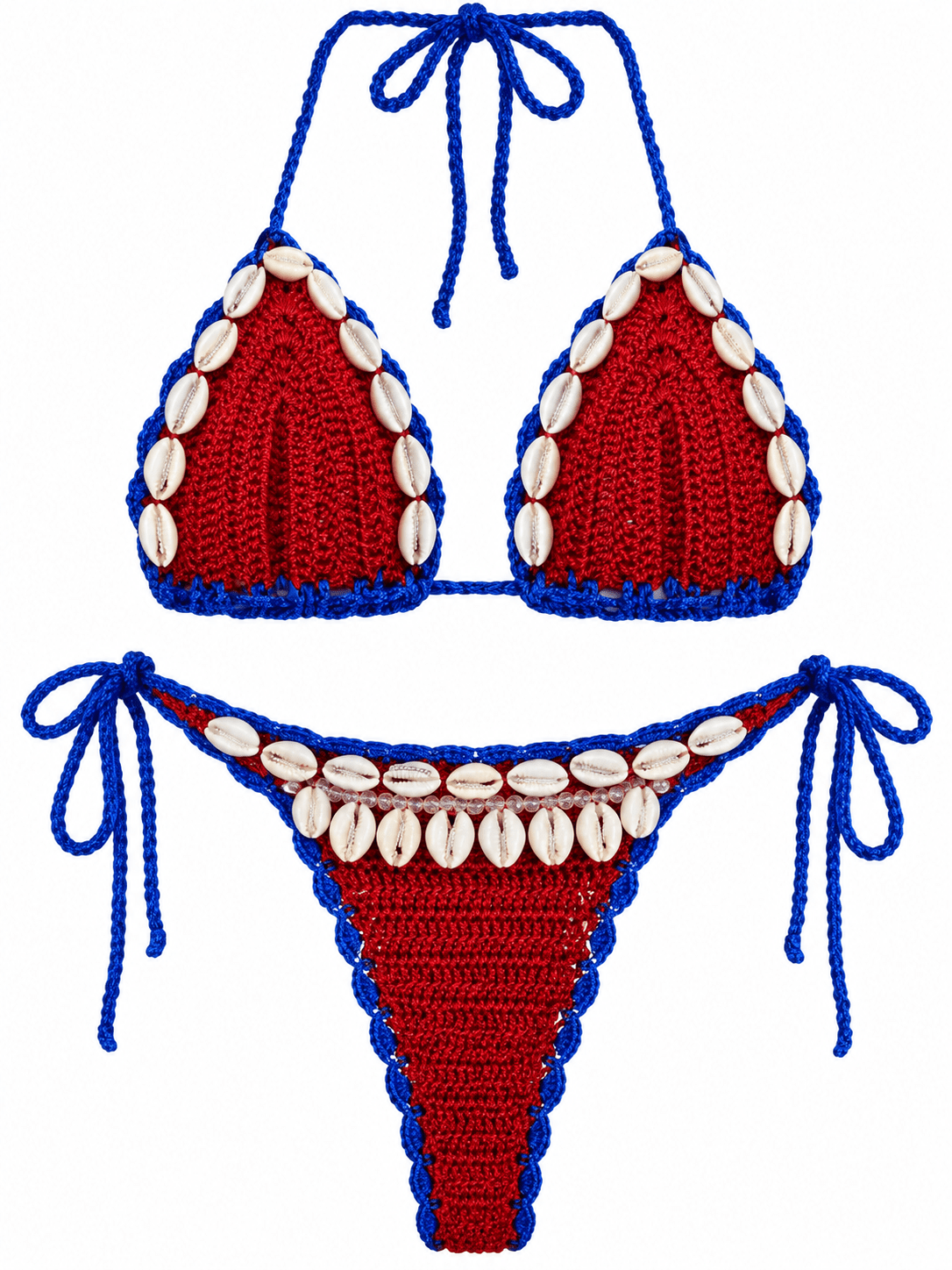 ISLA BONITA CROCHET BIKINI SET - Berry Beachy Swimwear