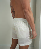 ISLAND VIPER TRUNKS 5.5" & 7.5" STRETCH - WHITE - Berry Beachy Swimwear