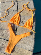 JUICY SCRUNCHIE V BOTTOM - CITRUS - Berry Beachy Swimwear