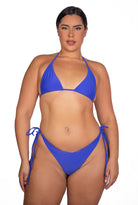 JUICY TRIANGLE TOP - BLUE RAZZ - Berry Beachy Swimwear