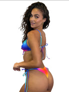 KANDI BRITE RUFFLED TOP - Berry Beachy Swimwear