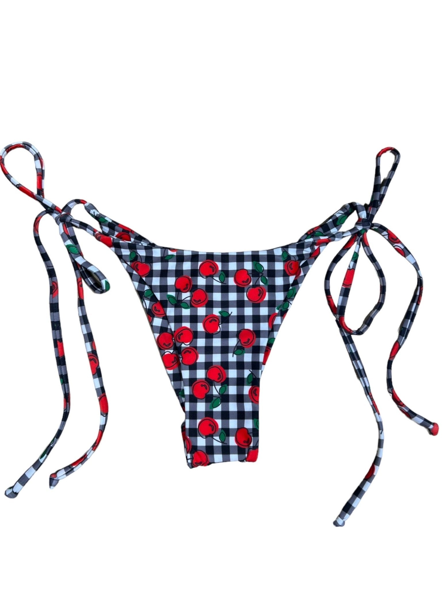 LA CHÉRIE CHEEKY SCRUNCH BOTTOM - Berry Beachy Swimwear