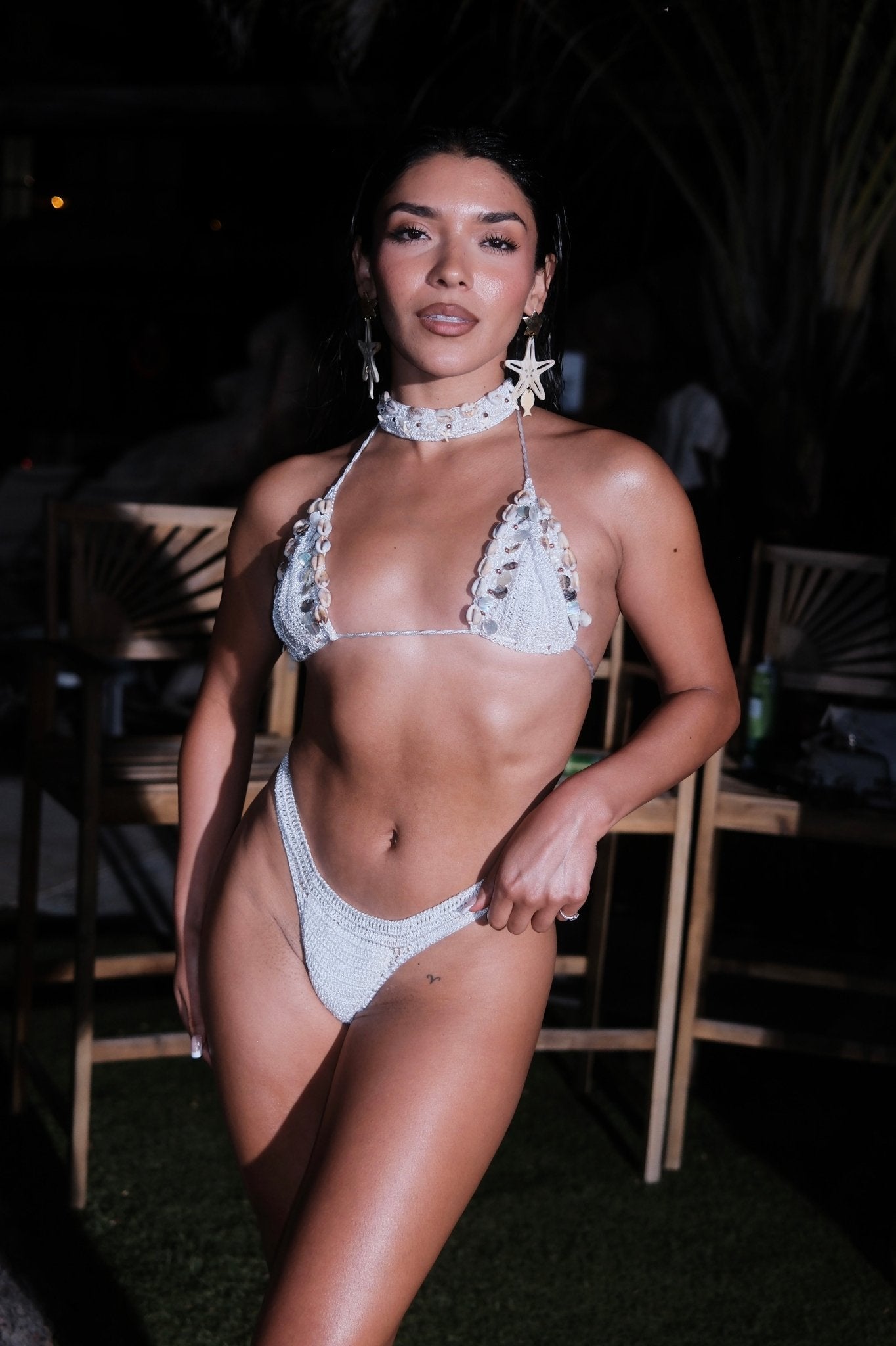 LA CONCHERA BOTTOM- PERLA BLANCA - Berry Beachy Swimwear