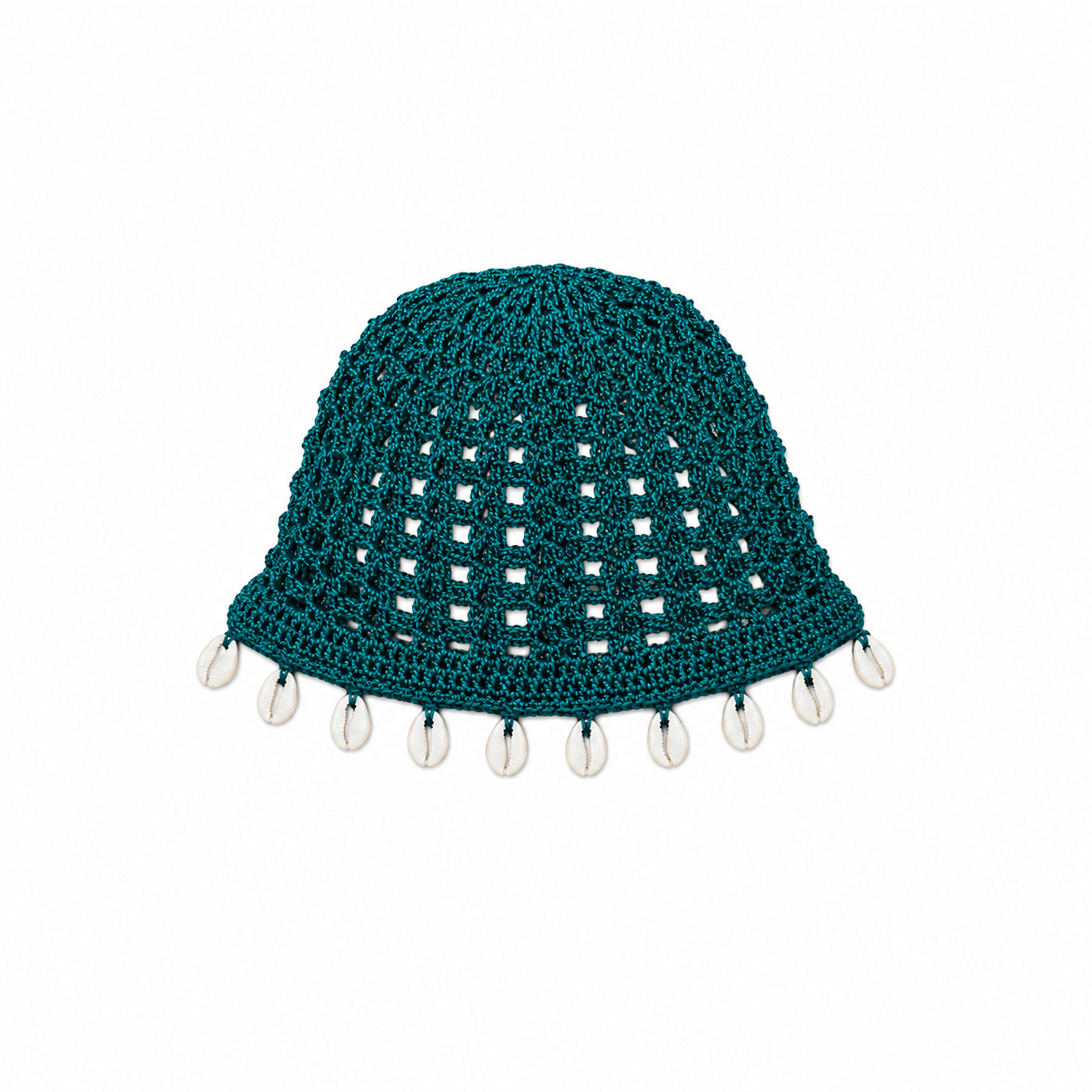 LA REINA DEL MAR CROCHET HEADPIECE- AQUA - Berry Beachy Swimwear