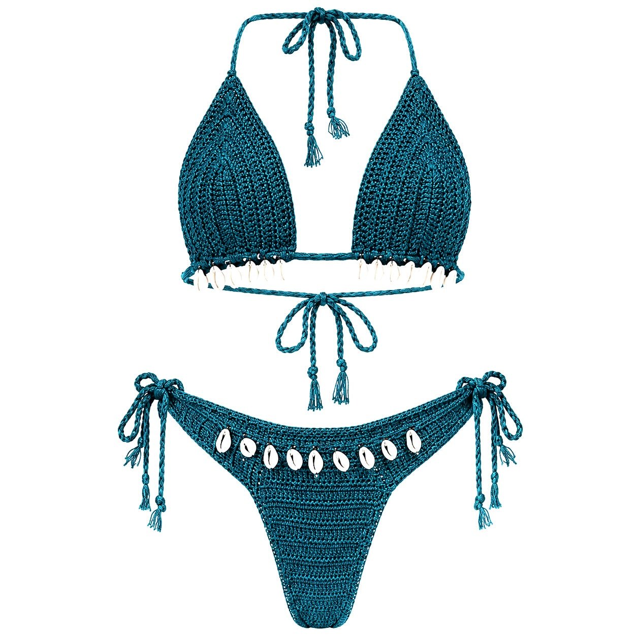 LA REINA DEL MAR SET- AQUA - Berry Beachy Swimwear