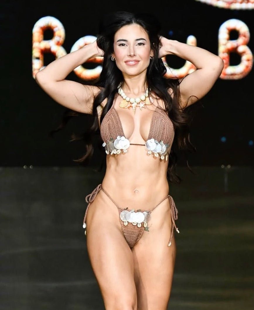 LA SIRENA NACAR BOTTOM- MOCHA - Berry Beachy Swimwear