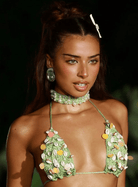 LA SIRENITA CHOCKER-VERDE - Berry Beachy Swimwear