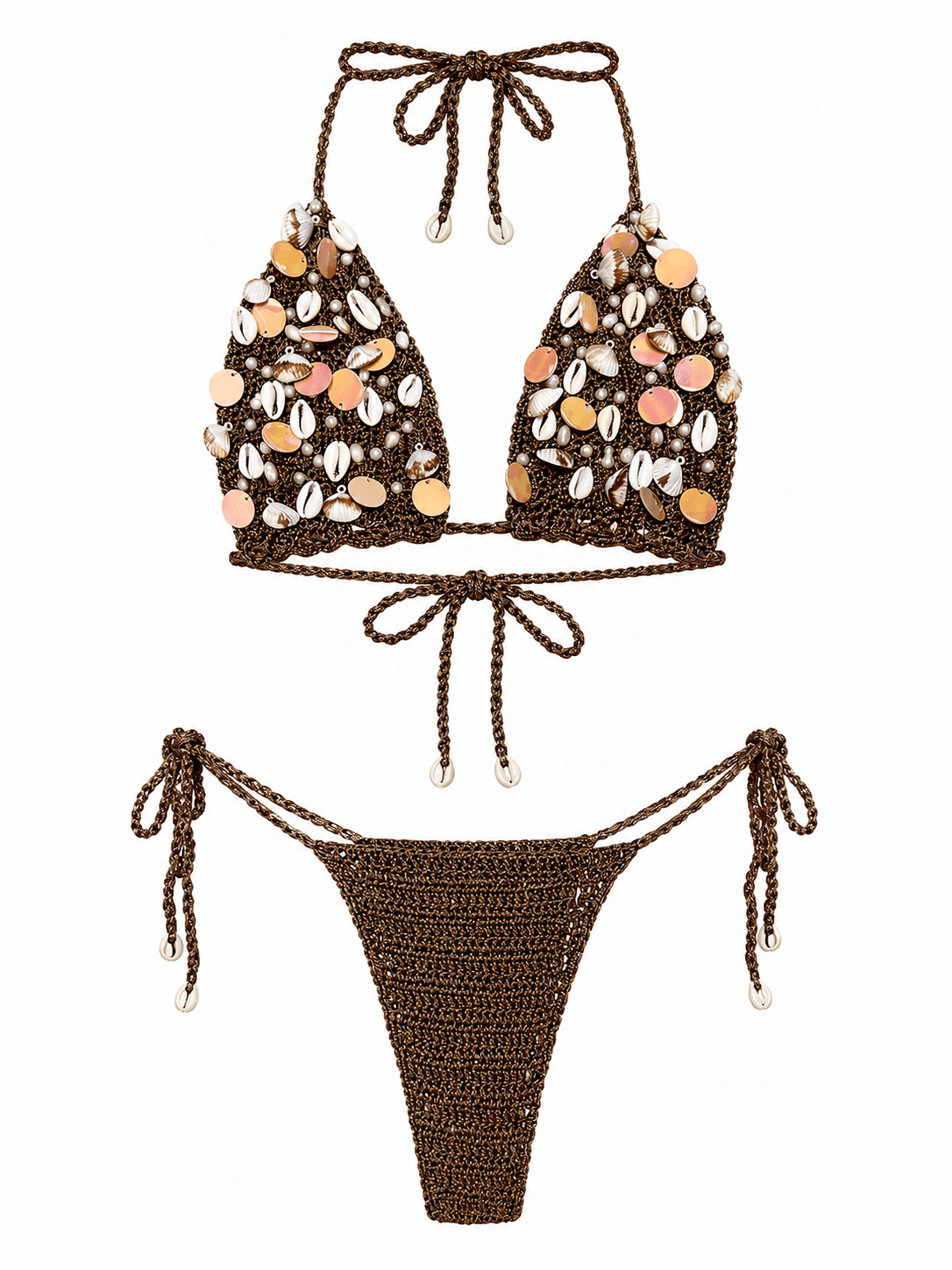 LA SIRENITA SET - TAUPE - Berry Beachy Swimwear