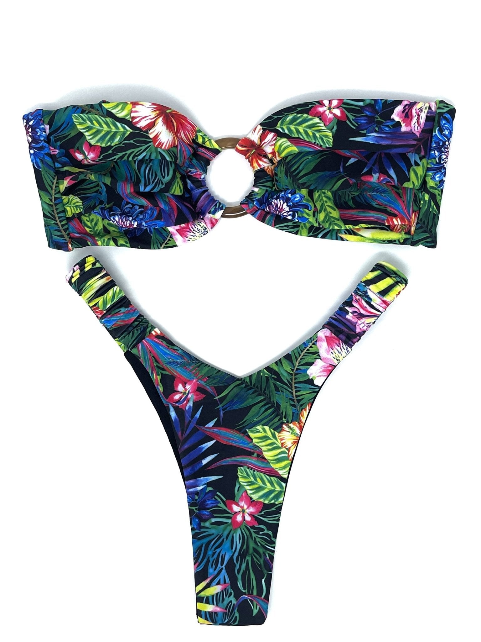 MAUI BANDEAU TOP - Berry Beachy Swimwear