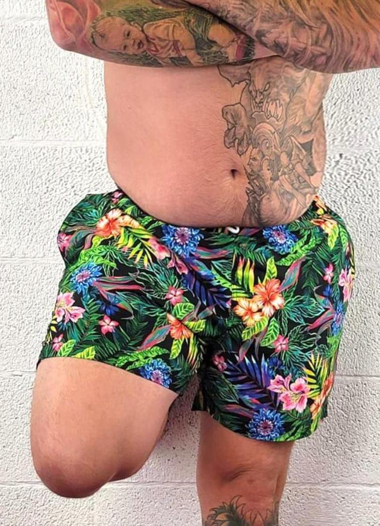 MAUI MEN TRUNKS 5.5" & 7.5" STRETCH - Berry Beachy Swimwear