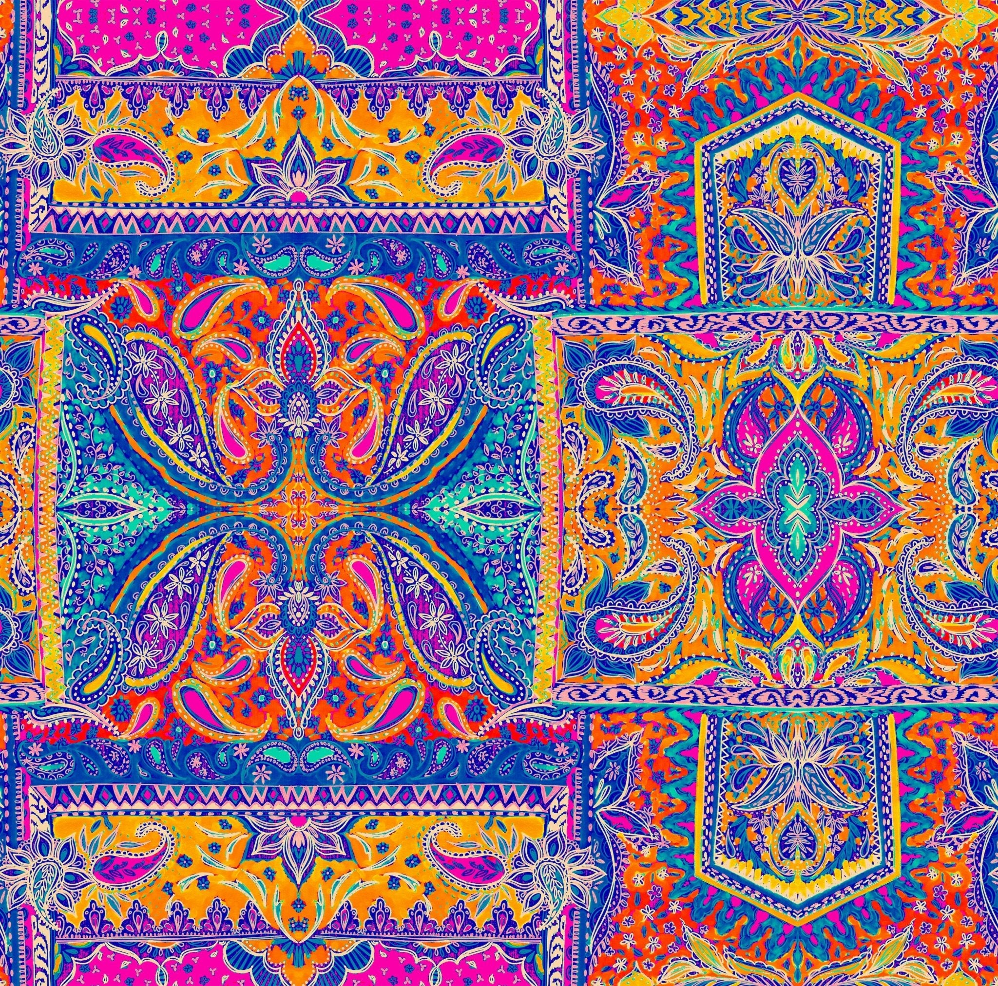 PAISLEY TIDE MULTIWAY TOP - Berry Beachy Swimwear