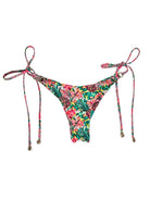 PINEAPPLE BLOOM CHEEKY SCRUNCH BOTTOM - Berry Beachy Swimwear