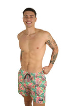 PINEAPPLE BLOOM TRUNKS 5.5" & 7.5" STRETCH - Berry Beachy Swimwear