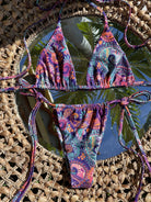 RIDHI SLIDE BOTTOM - PAISLEY - Berry Beachy Swimwear