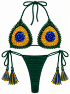 RIO CROCHET BIKINI SET - Berry Beachy Swimwear