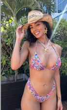 RODEO REEF RUCHED BOTTOM - Berry Beachy Swimwear