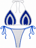 SANTORINI CROCHET BIKINI SET - Berry Beachy Swimwear
