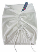 SHEER COVER UP SKIRT - WHITE - Berry Beachy Swimwear