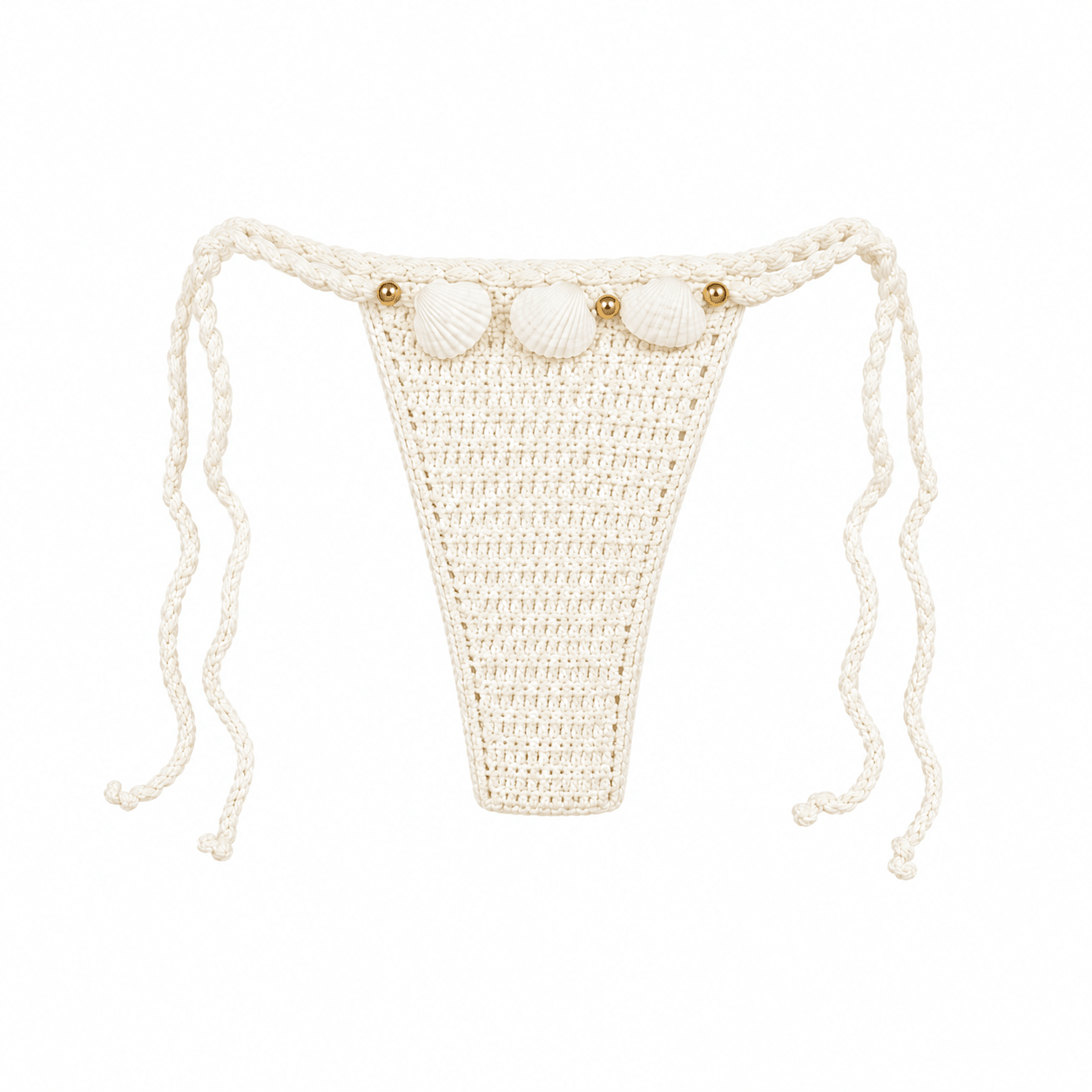 SIRENA DE PERLAS BOTTOM- MARFIL - Berry Beachy Swimwear