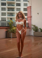 SIRENA DE PERLAS BOTTOM- MARFIL - Berry Beachy Swimwear