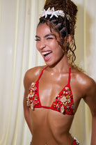 SIRENA DEL ARRECIFE BOTTOM- CORAL VIVO - Berry Beachy Swimwear