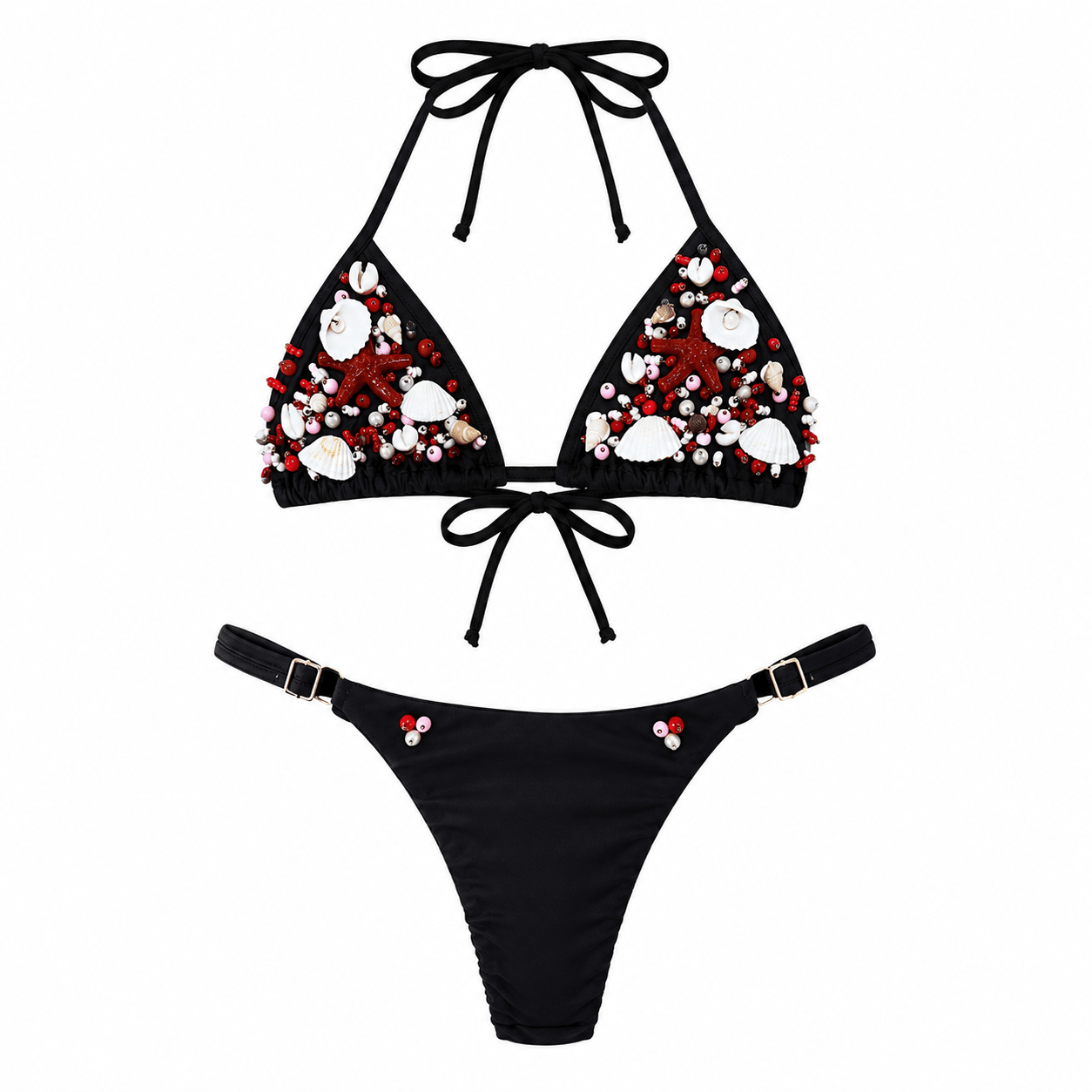 SIRENA DEL ARRECIFE SET- MAREA NEGRA - Berry Beachy Swimwear