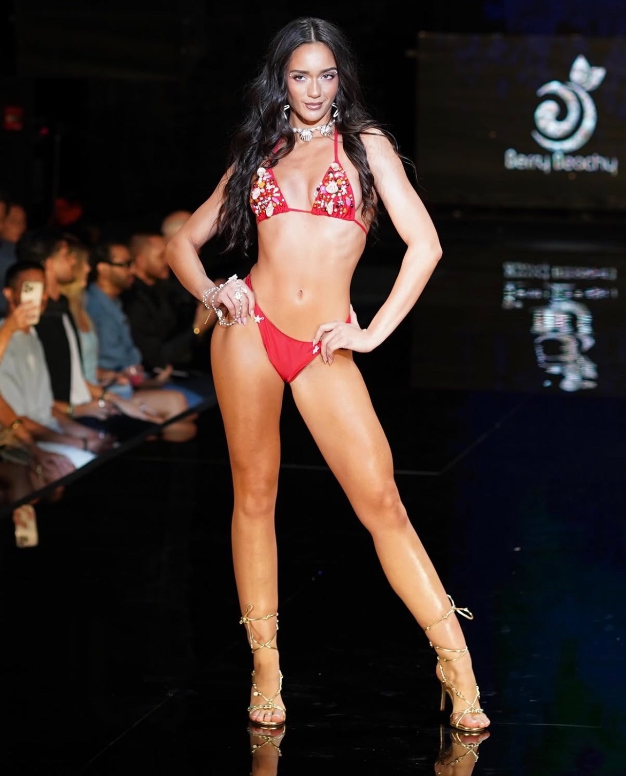 SIRENA DEL ARRECIFE TOP- CORAL VIVO - Berry Beachy Swimwear