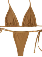 SKIN SLIDE BOTTOM - CAMEL - Berry Beachy Swimwear