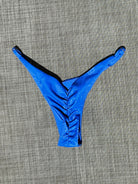 SLYTHER CHEEKY SCRUNCH BOTTOM BLUE - Berry Beachy Swimwear
