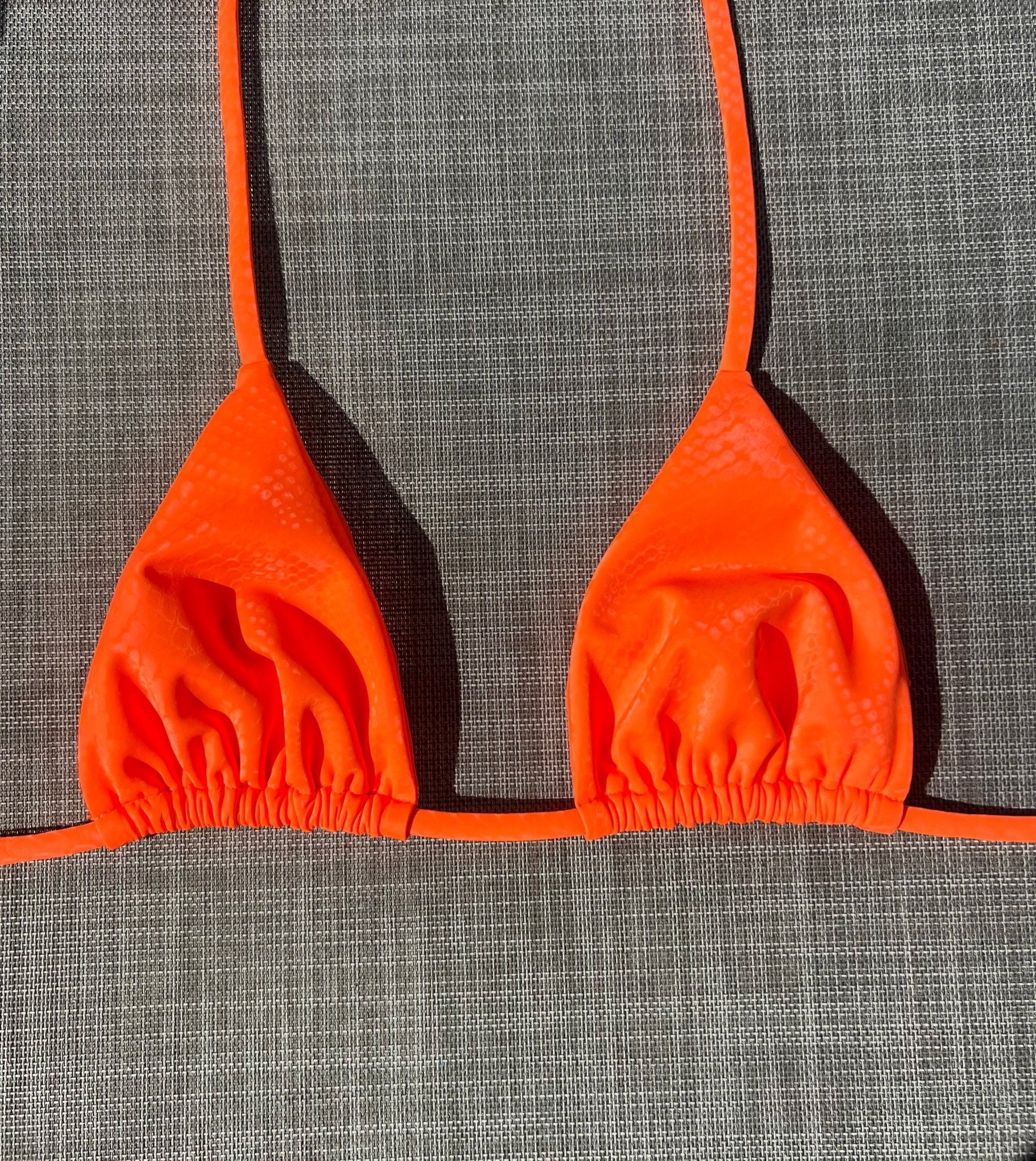 SLYTHER TRIANGLE ORANGE - Berry Beachy Swimwear