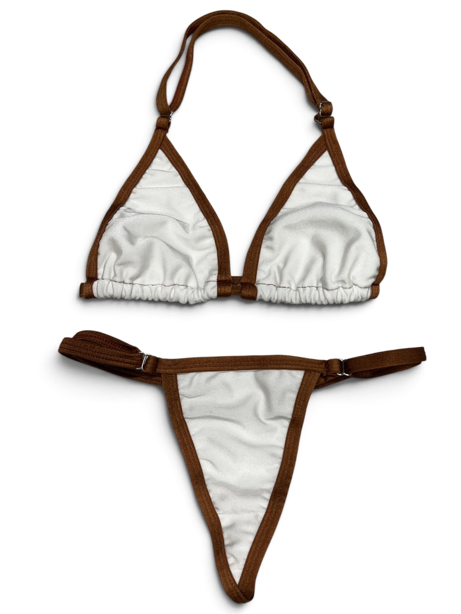SUN KISSED TANNING BIKINI SET - BRONZED COCONUT - Berry Beachy Swimwear