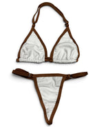 SUN KISSED TANNING BIKINI SET - BRONZED COCONUT - Berry Beachy Swimwear