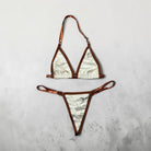 SUN KISSED TANNING BIKINI SET - BRONZED COCONUT - Berry Beachy Swimwear