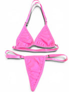 SUN KISSED TANNING BIKINI SET - BUBBLEGUM PINK - Berry Beachy Swimwear