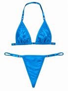 SUN KISSED TANNING BIKINI SET - CARIBBEAN BLUE - Berry Beachy Swimwear