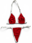 SUN KISSED TANNING BIKINI SET - CHERRY COAST - Berry Beachy Swimwear
