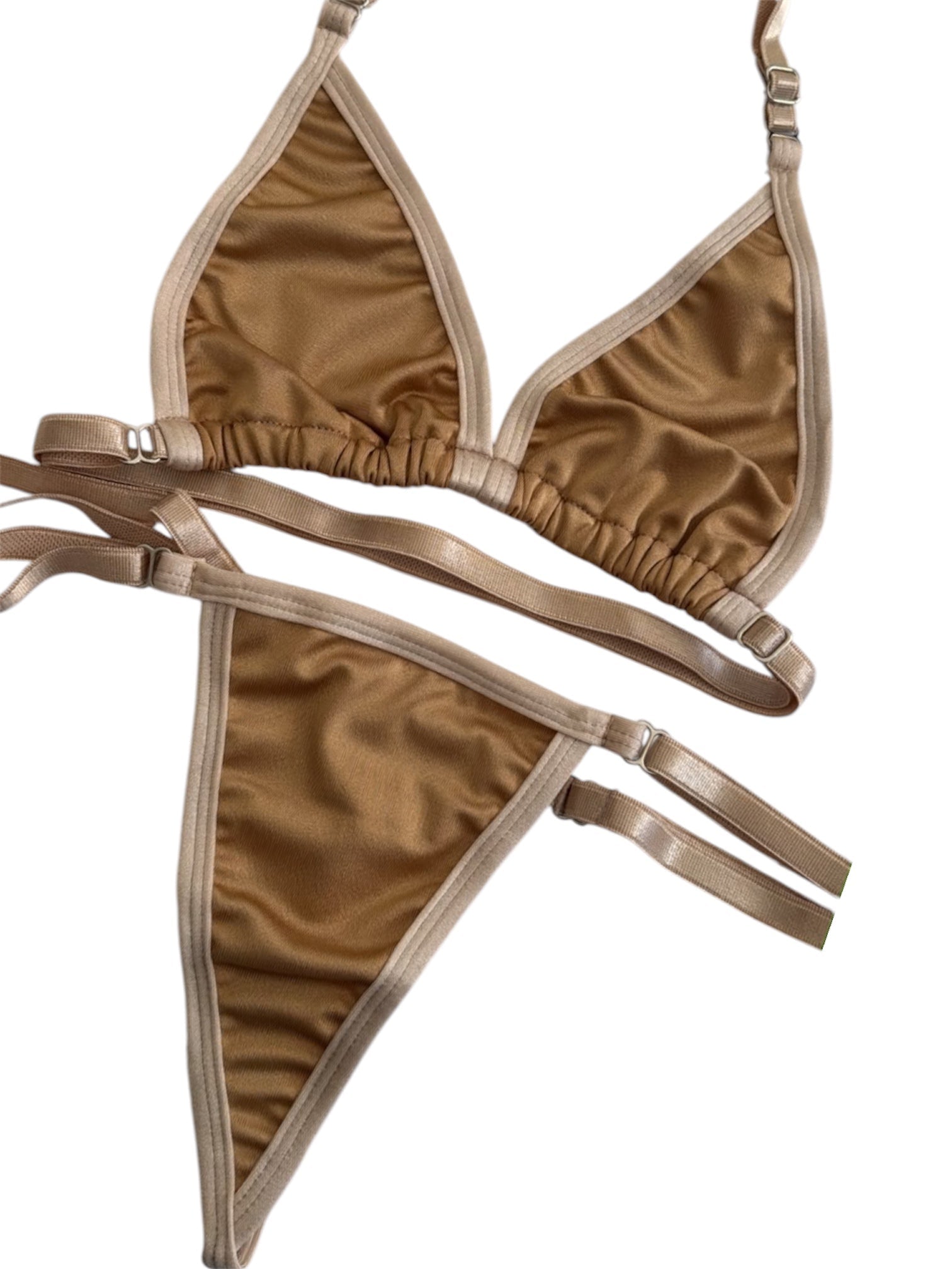 SUN KISSED TANNING BIKINI SET - COASTAL DUNE - Berry Beachy Swimwear